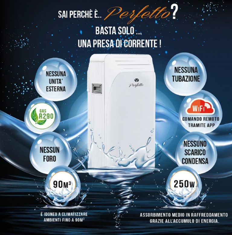 Climatizzatore portatile Perfetto