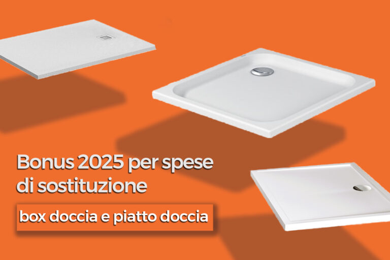 Bonus per spese di sostituzione box doccia e piatto doccia nel 2025