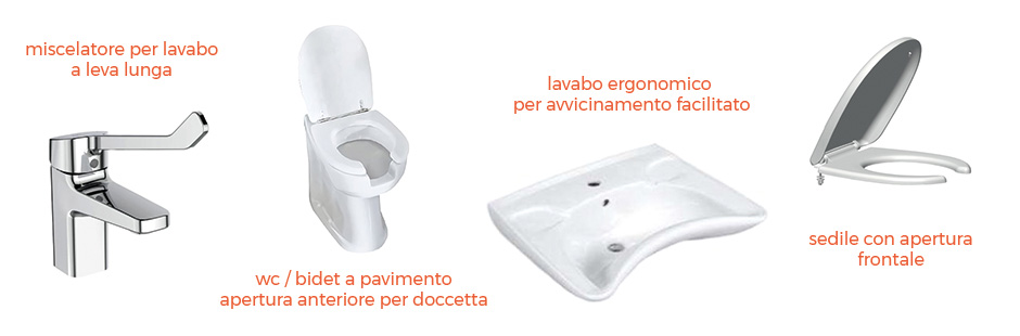 maniglioni bagno accessibile per anziani e disabili
