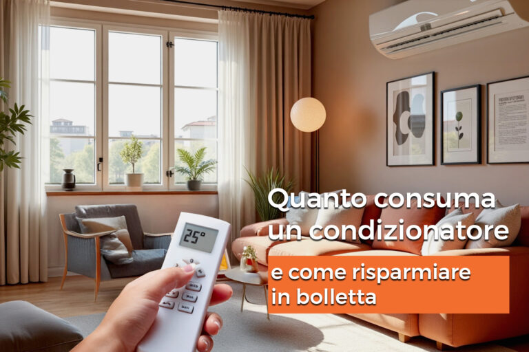 Quanto consuma un condizionatore e come risparmiare in bolletta